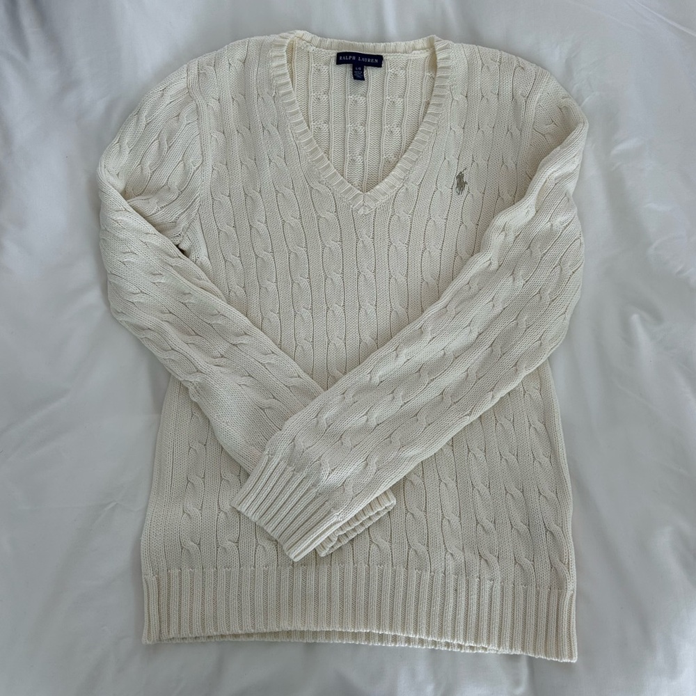 Ralph Lauren ivory sweater